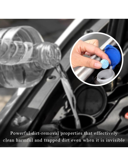 100 Tabletas de Limpieza Parabrisas Yourkar 0.24 kg Ecológicas