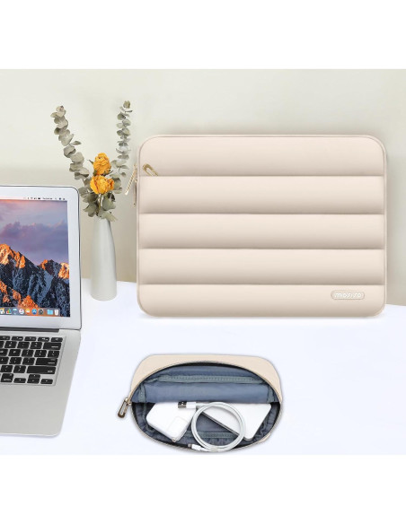 Funda Acolchada para Laptop 13.3" MOSISO Arena con Bolsa