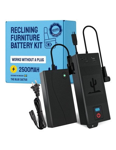 Batería Universal The Blue Cactus 2500mAh para Reclinables