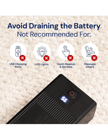 Batería Universal The Blue Cactus 2500mAh para Reclinables