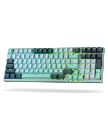 Teclado Mecánico Inalámbrico LTC Nimbleback NB981 RGB 98 Teclas Teclado Mecánico Inalámbrico LTC Nimbleback NB981 RGB 98 Teclas