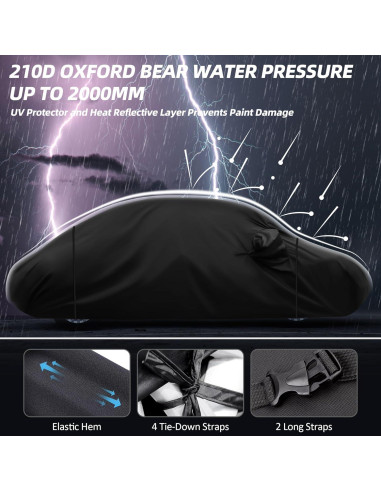 Cubierta Impermeable MAITUYU para Beetle Bug 1960-1980