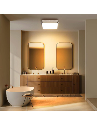 Ventilador de Baño Consciot con Luz LED 1500lm 110/160 CFM