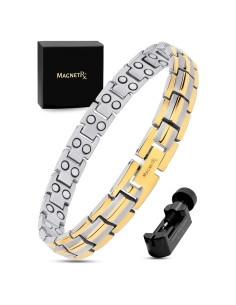 Pulsera Magnética Titanio MagnetRX para Mujeres - Ajustable
