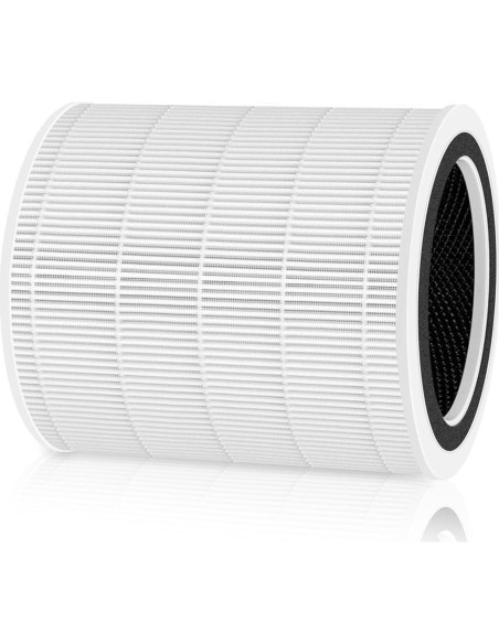 Filtro de Aire JISIZKY Core 400S HEPA 3-en-1 Blanco Filtro de Aire JISIZKY Core 400S HEPA 3-en-1 Blanco