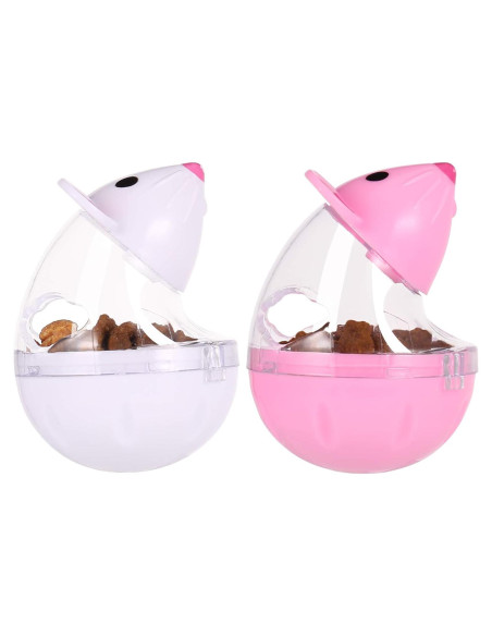 Dispensador de Comida para Gatos Tiopeia 5x7 cm Juguete Interactivo