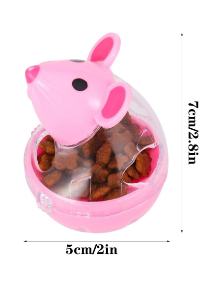 Dispensador de Comida para Gatos Tiopeia 5x7 cm Juguete Interactivo