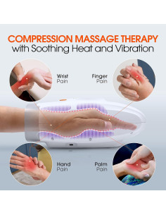 Masajeador de Manos Powerhands con Calor y Compresión 2