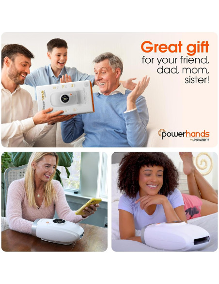 Masajeador de Manos Powerhands con Calor y Compresión