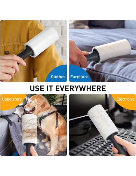 Rodillo Removedor de Pelo de Mascotas CasaCulina 220 Hojas