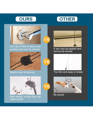 Juguete Interactivo para Gatos Kalimdor con Plumas