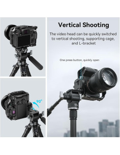 Cabezal Fluido SmallRig 4104 para Trípode 5 kg 2