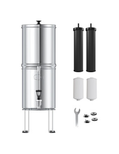 Filtro de Agua USWF 8.5L Acero Inoxidable 4 Filtros