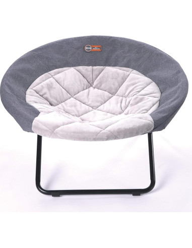 Cama Elevada K&H para Mascotas Pequeña 48 cm Gris