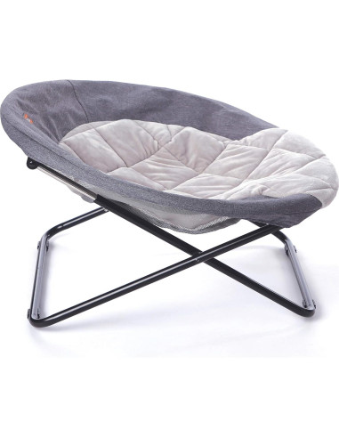 Cama Elevada K&H para Mascotas Pequeña 48 cm Gris