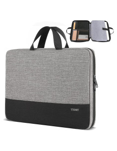 Funda para Laptop Ytonet 15.6" Gris Resistente al Agua
