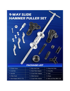 Conjunto Extractores Martillo Deslizante Orion 9 Vías 7,79 kg 2
