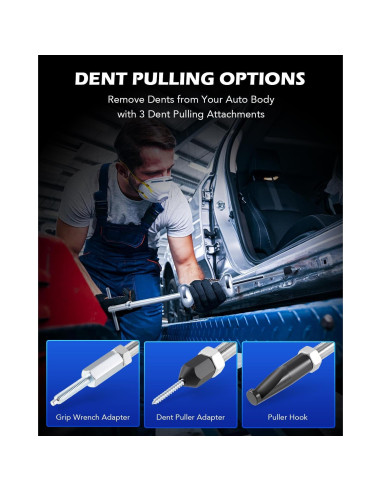 Conjunto Extractores Martillo Deslizante Orion 9 Vías 7,79 kg