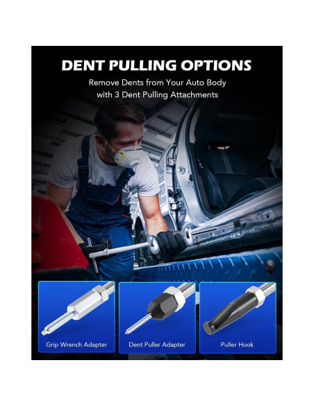 Conjunto Extractores Martillo Deslizante Orion 9 Vías 7,79 kg