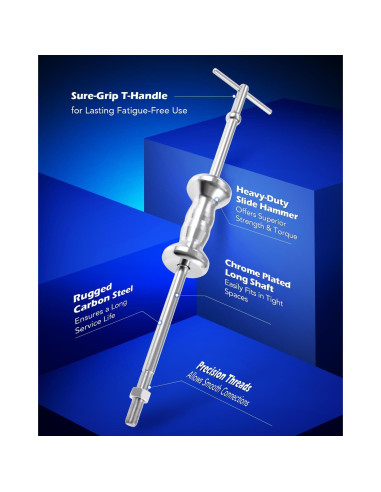 Conjunto Extractores Martillo Deslizante Orion 9 Vías 7,79 kg