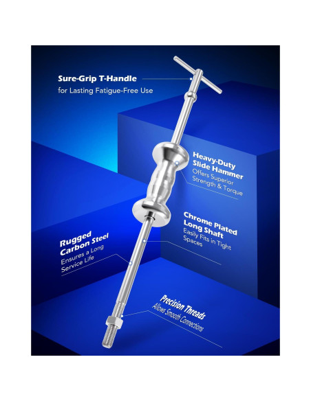 Conjunto Extractores Martillo Deslizante Orion 9 Vías 7,79 kg