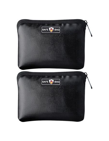 Bolsa a Prueba de Fuego DOITOOL 17x12cm para Efectivo