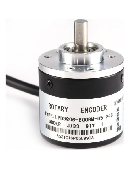 Encoder Rotativo Incremental LiebeWH 600P/R 5-24V 38x35.5mm
