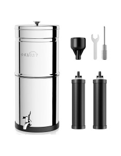 Purificador de Agua OEMIRY 8.5L Acero Inoxidable 2 Filtros