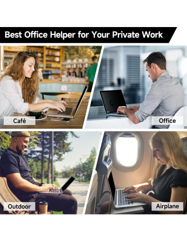 Filtro de Pantalla de Privacidad Antirreflejo 16 Pulgadas ANTOGOO V