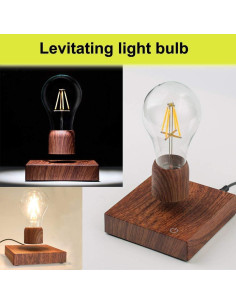 Lámpara LED Flotante Magnética Levitation Arts 12x12cm 2