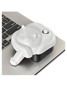 Jiggler de Touchpad Inalámbrico Work-Life Balance Gato Gris
