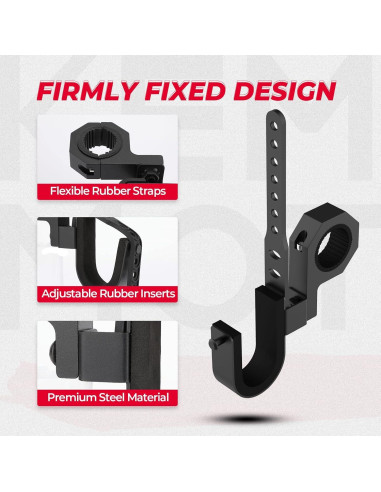 Soporte de Herramientas KEMIMOTO para UTV 1.75-2"