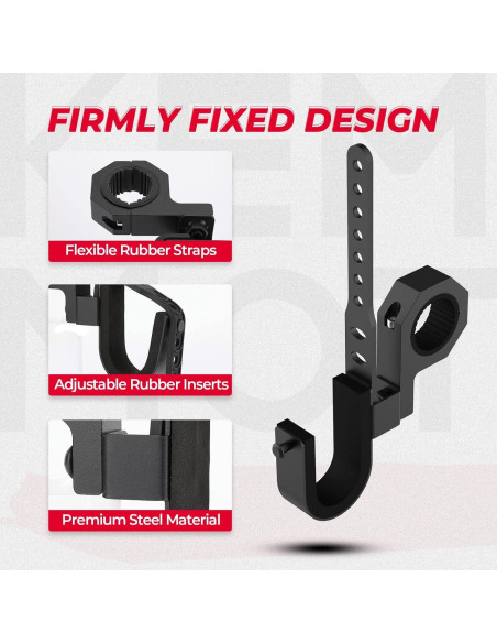 Soporte de Herramientas KEMIMOTO para UTV 1.75-2"