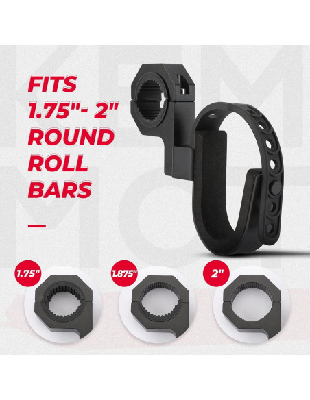 Soporte de Herramientas KEMIMOTO para UTV 1.75-2"