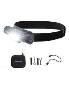 Linterna Frontal K-Bern 1850 Lúmenes Recargable IP66