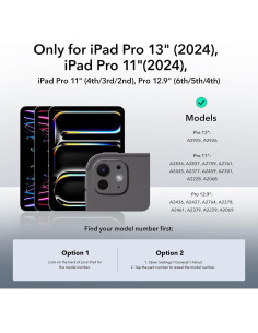 Protector de Lente ESR para iPad Pro 11/12.9 2020-2024 2