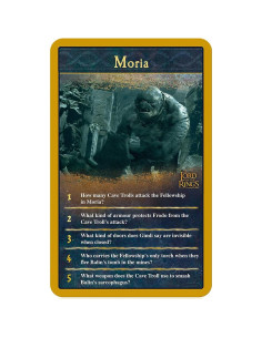 Juego de Preguntas Top Trumps El Señor de los Anillos 2