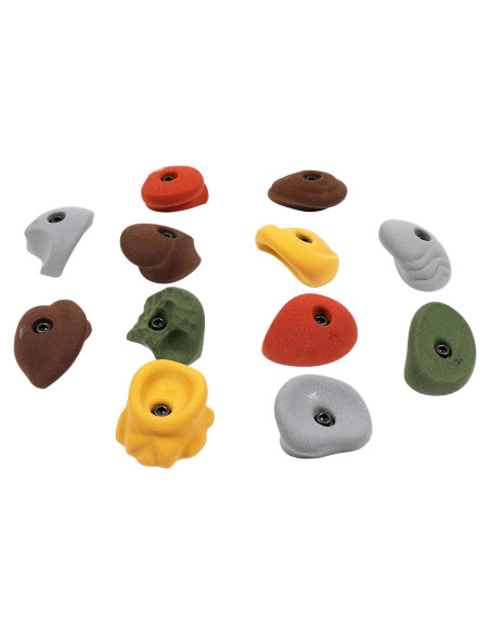 Jugs de Escalada Atomik 12 Clásicos Tonos Tierra