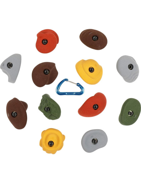 Jugs de Escalada Atomik 12 Clásicos Tonos Tierra