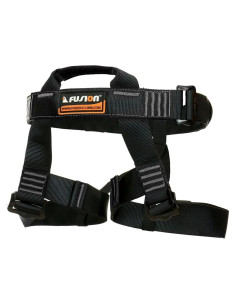 Arnés de Escalada Fusion Climb Tch-107 Negro y Gris
