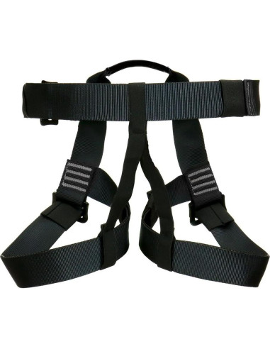 Arnés de Escalada Fusion Climb Tch-107 Negro y Gris