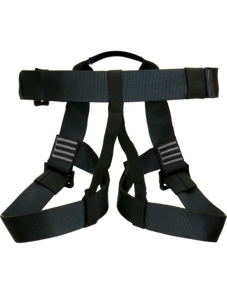 Arnés de Escalada Fusion Climb Tch-107 Negro y Gris