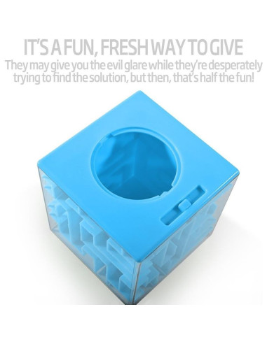 Caja de Rompecabezas de Dinero Trekbest Azul 7.75cm