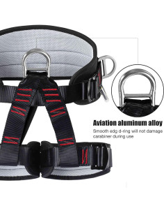 Cinturón de Seguridad HandAcc ZY06 para Escalada y Rescate 2