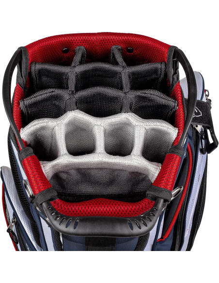 Bolsa de Golf Híbrida Founders Club 14 Vías Soporte Ligera