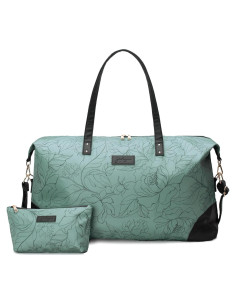 Bolso de Viaje Jadyn Luna 34L con Estuche Cosmético Flora Salvia