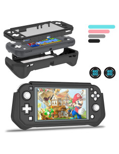 Funda Protectora Kailfee para Nintendo Switch Lite, Negro