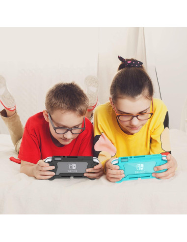 Funda Protectora Kailfee para Nintendo Switch Lite, Negro