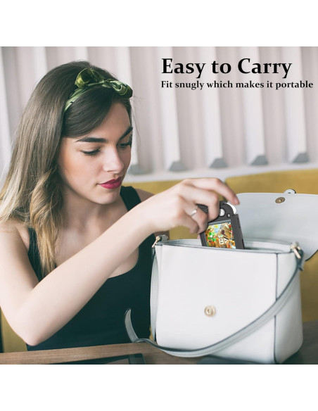 Funda Protectora Kailfee para Nintendo Switch Lite, Negro