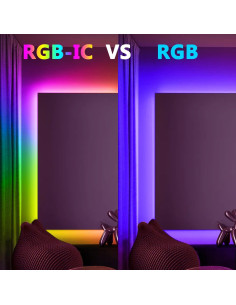 Tiras LED Inteligentes RGB Phopollo 5m Control APP Bluetooth 2